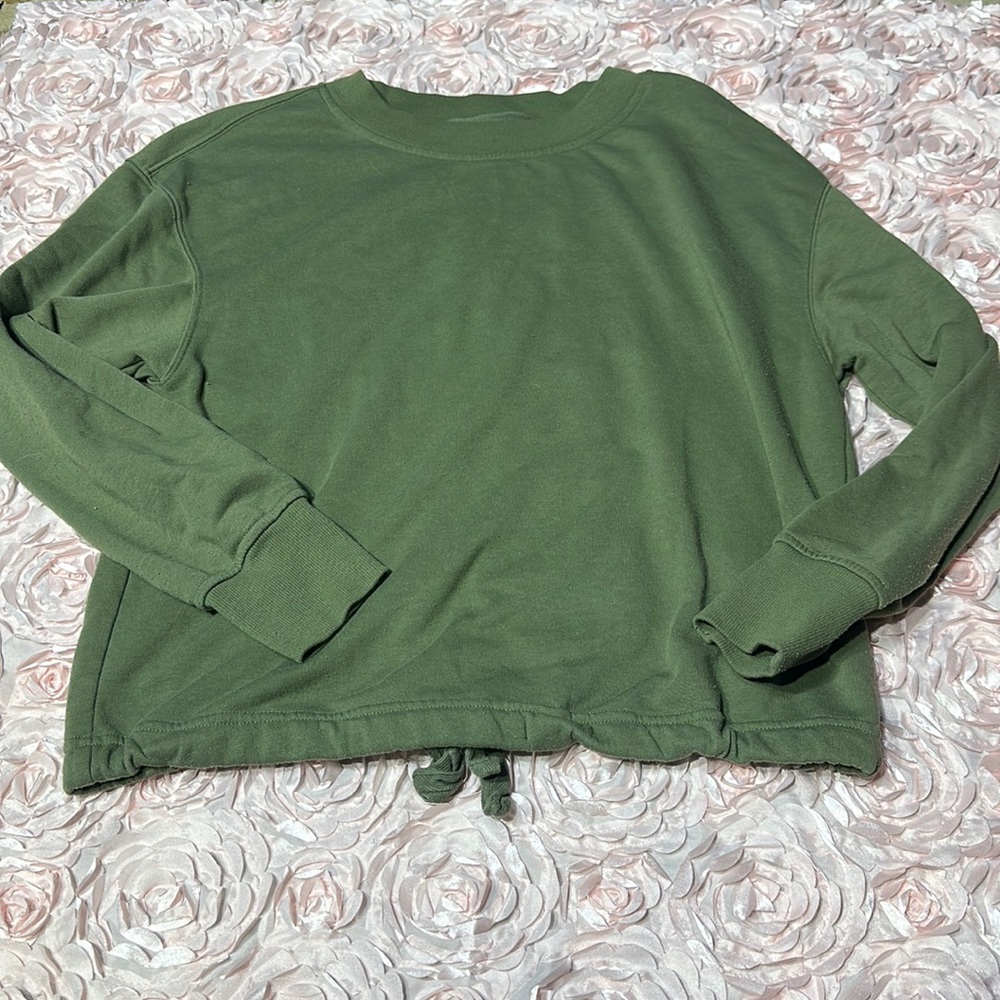 Old Navy Green Open Back Top - Size S